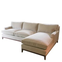 Traditional Love Seat with Chaise