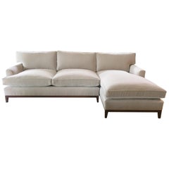 Traditional Love Seat with Chaise
