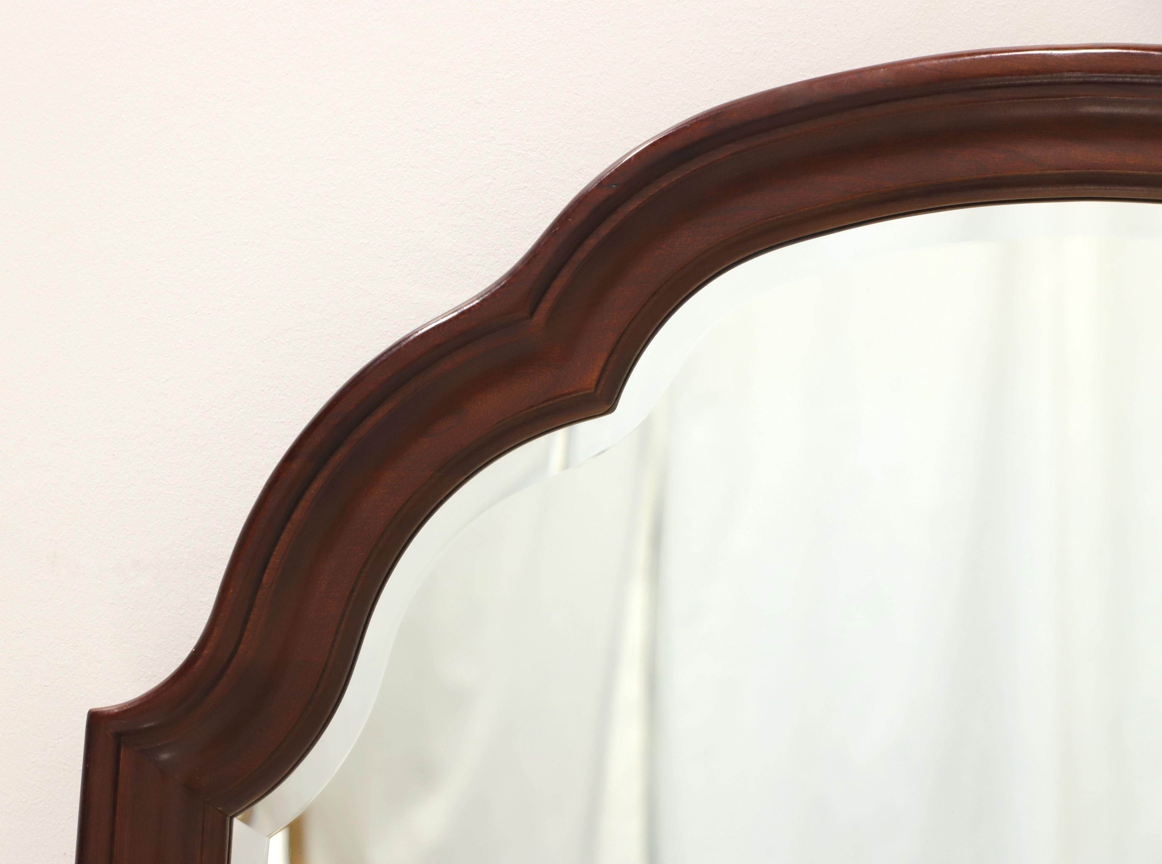 Other Traditional Mahogany Beveled Wall Mirror