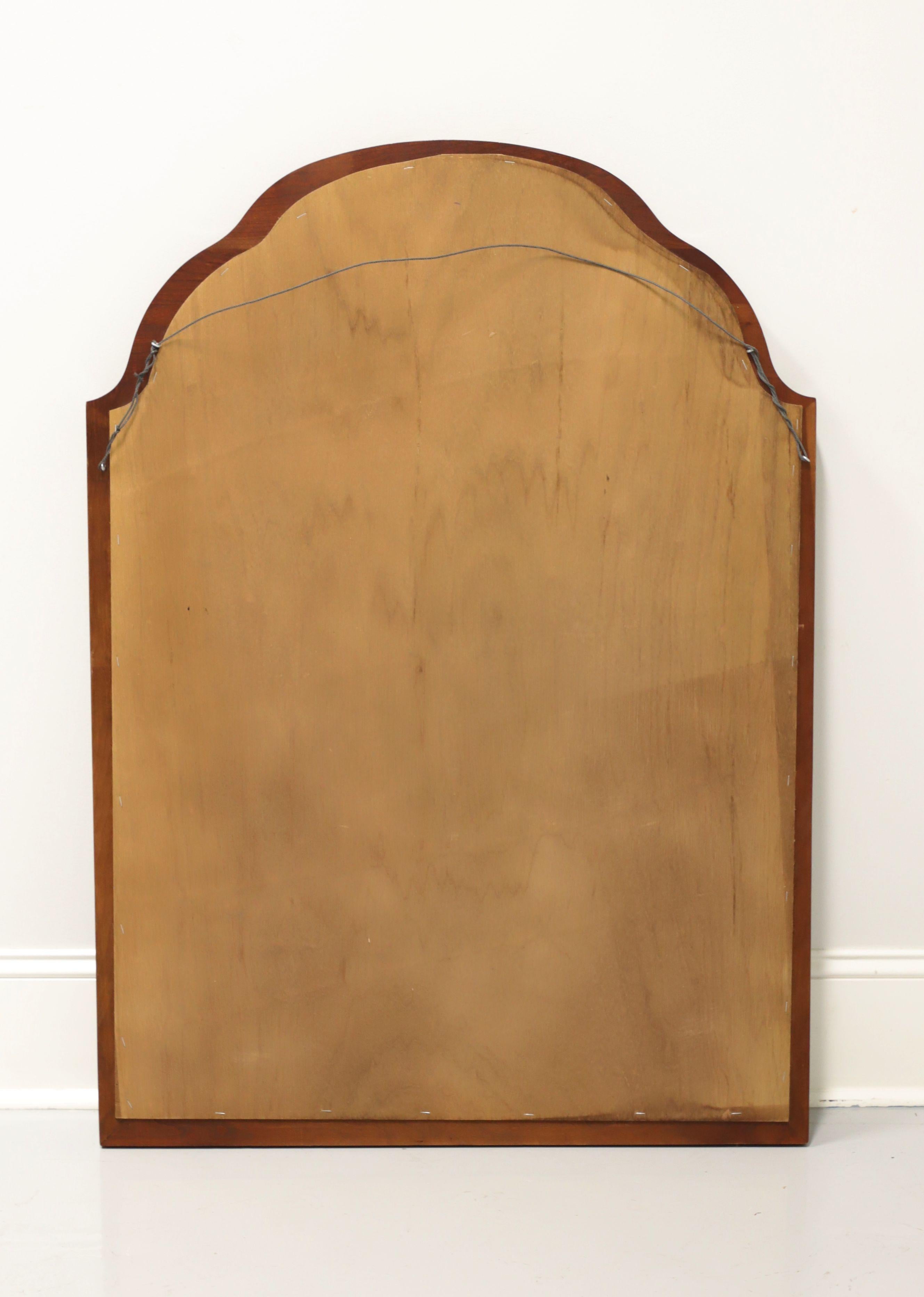 Traditional Mahogany Beveled Wall Mirror 1