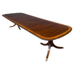 Traditional Mahogany Dining Table by Leighton Hall - Showroom Sample
