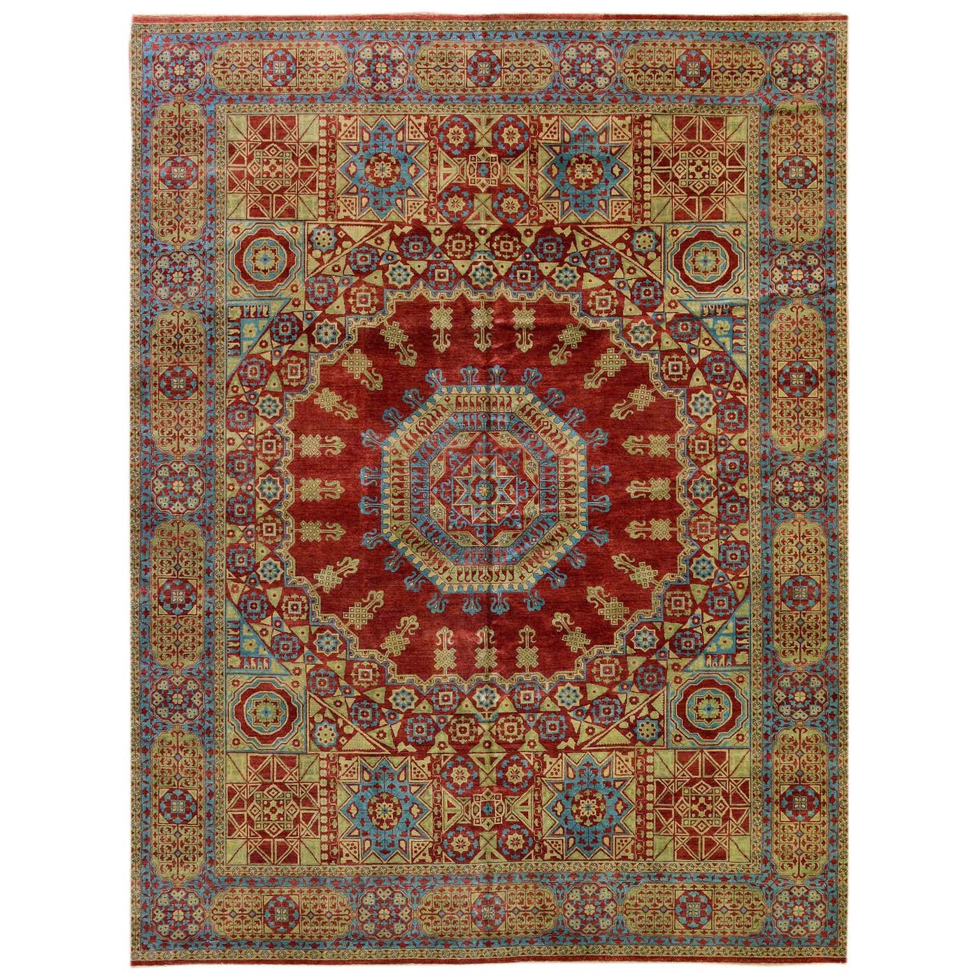 Traditional Mamluk Design Area Rug For Sale at 1stDibs | mamluk rugs ...