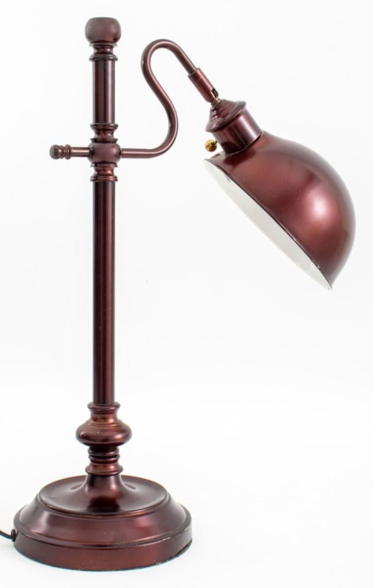Traditional Metal Office Desk Table Lamp For Sale 3
