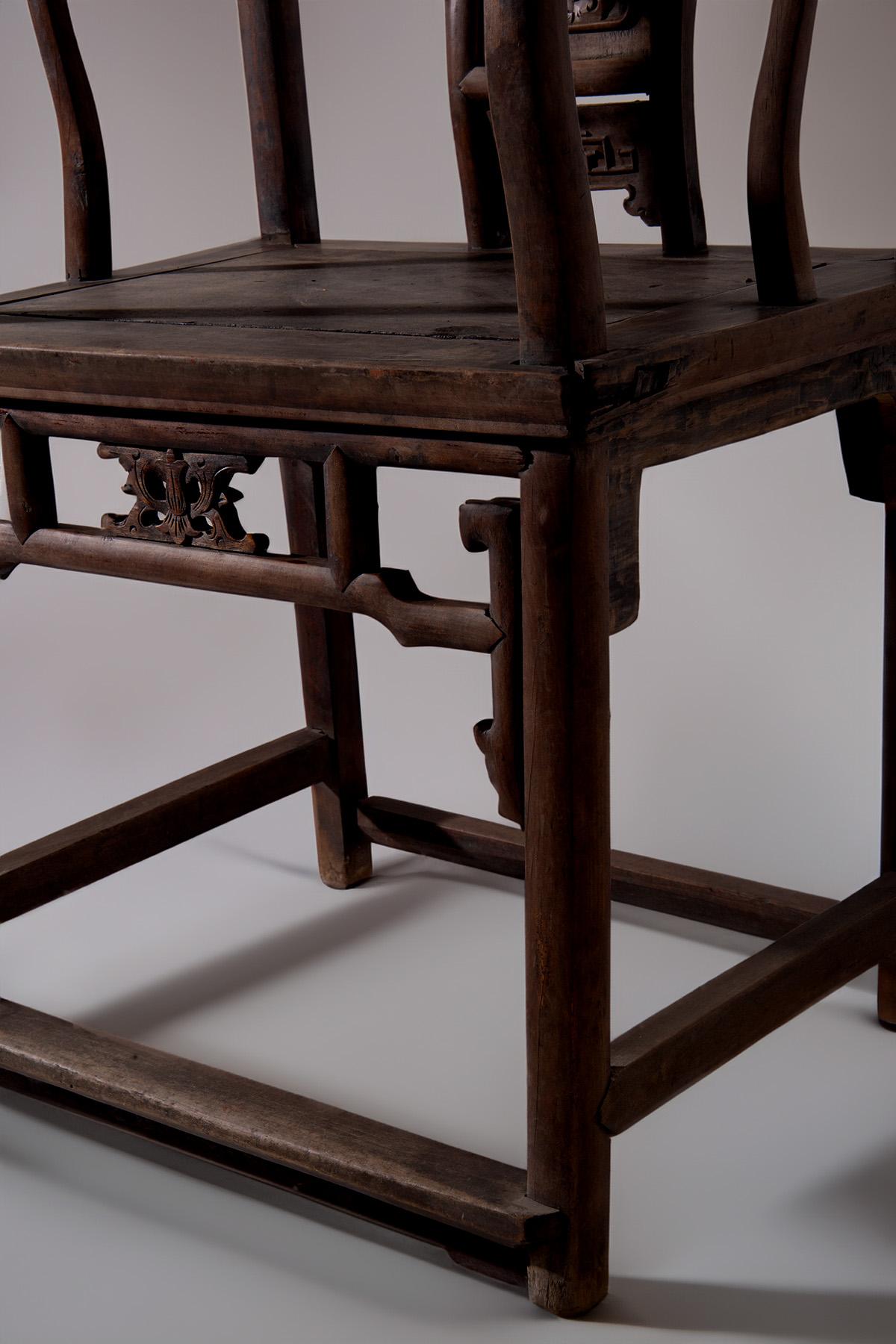 Traditional Ming style Southern Official's Chair in vendita 4