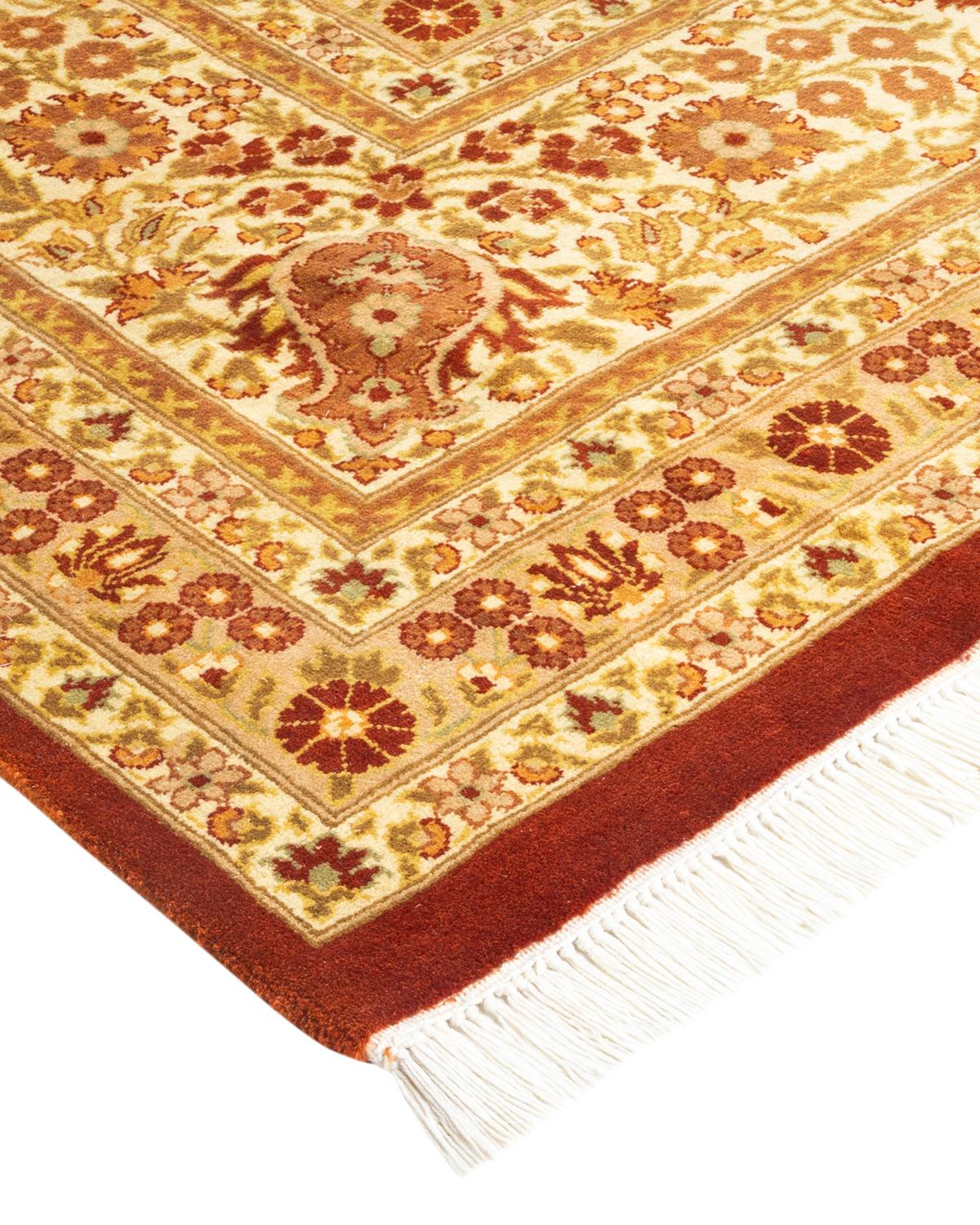 Vibrance rugs epitomize classic with a twist: traditional patterns overdyed in brilliant color. Each Hand-Knotted rug is washed in a 100%-natural botanical dye that reveals hidden nuances in the designs. These are rugs that transcend trends, and