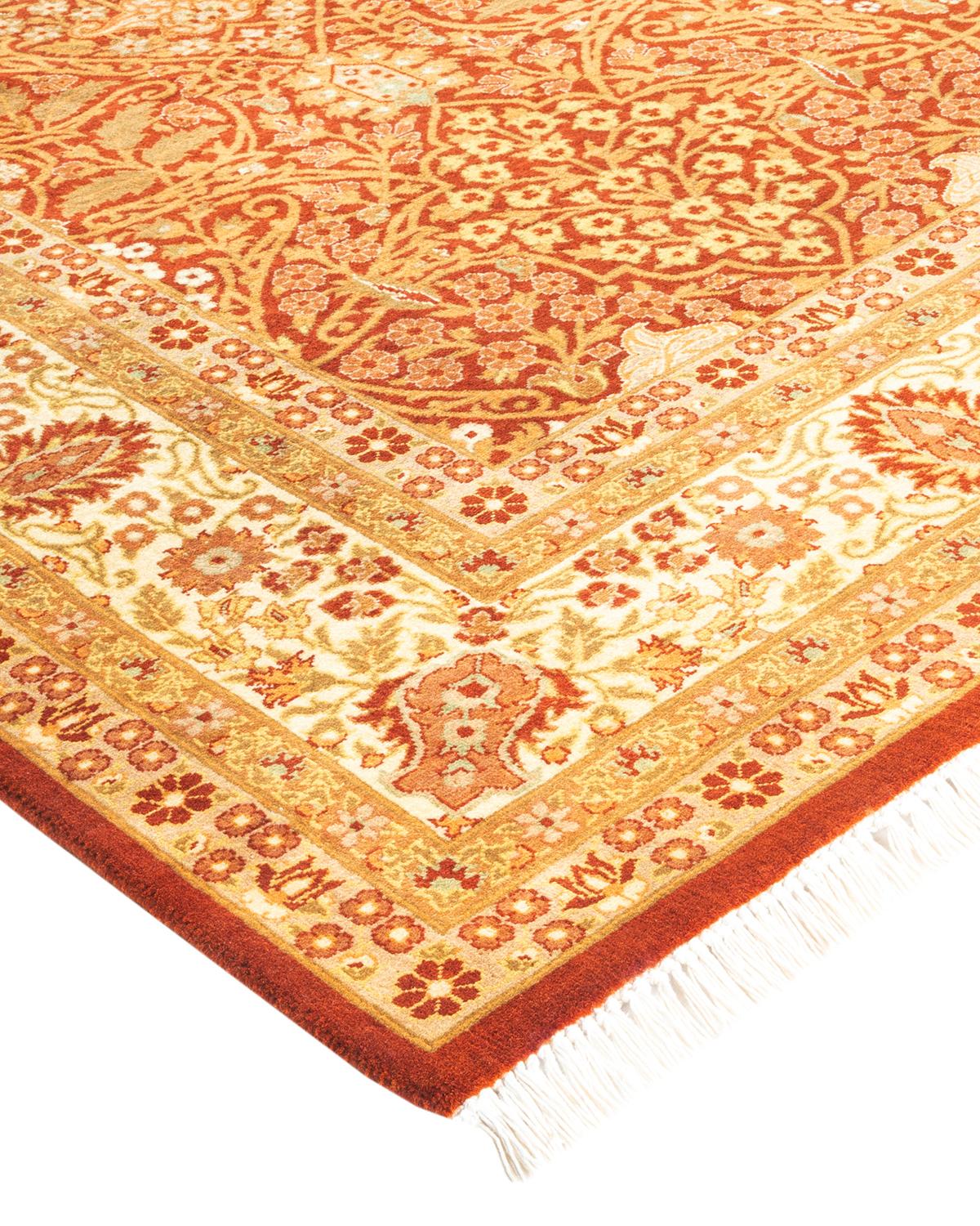 Con palette sobrie e disegni allover, i tappeti della Collezione Mogul doneranno una raffinatezza senza tempo a qualsiasi stanza. Influenzati da uno spettro di disegni turchi, indiani e persiani, gli artigiani che tessono a mano questi tappeti di