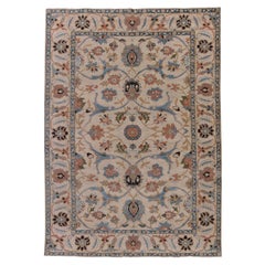 Traditional Oriental Inspired Handmade Wool Rug by Doris Leslie Blau