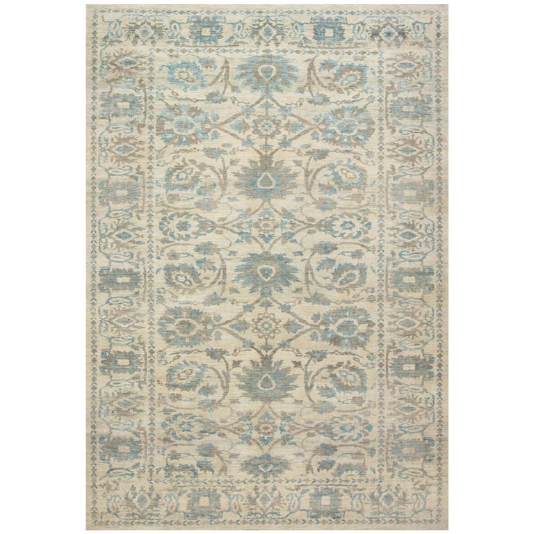 Traditional Oriental Inspired Tabriz Rug by Doris Leslie Blau at 1stDibs