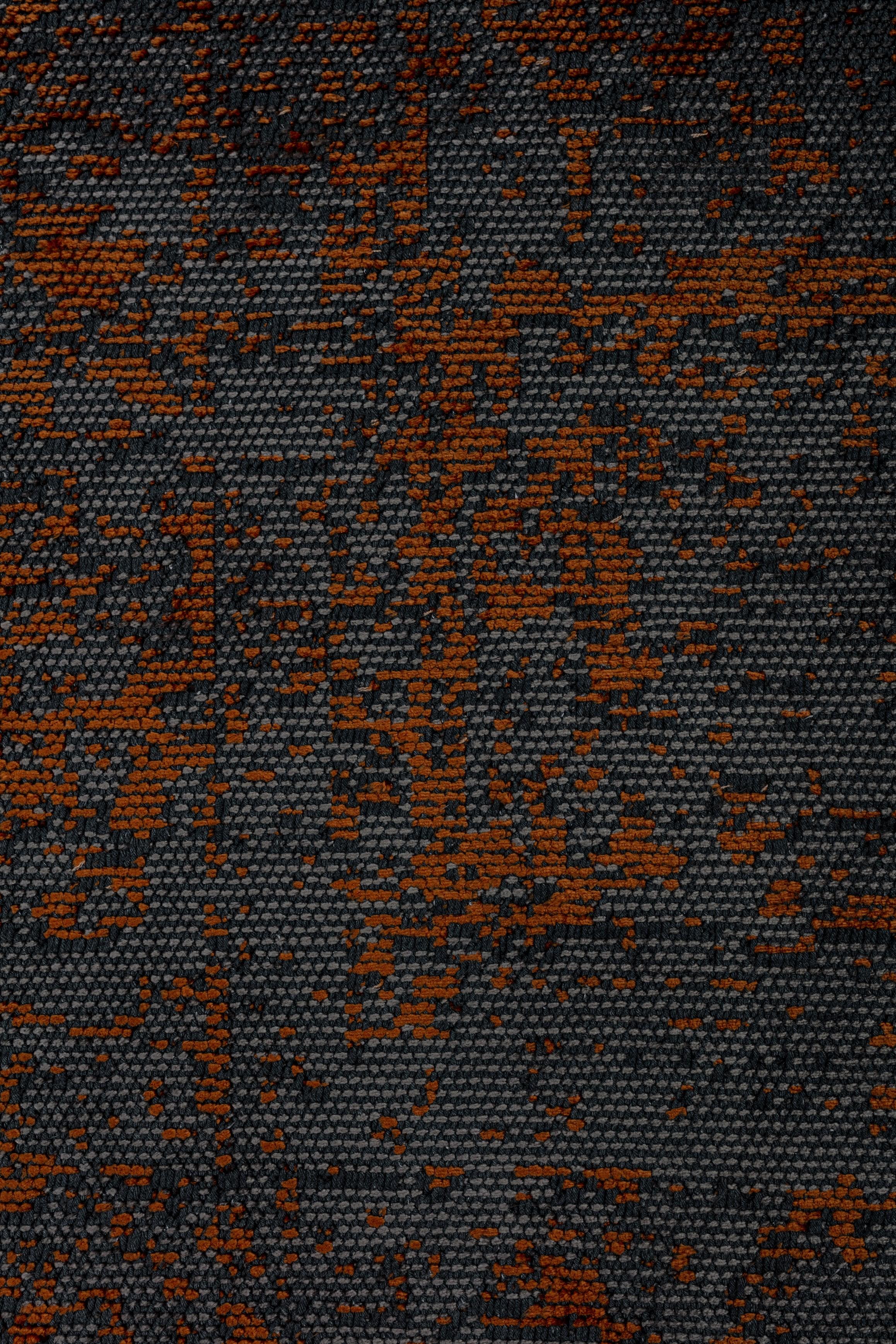 For Sale:  (Orange) Traditional Oriental Luxury Area Rug 5