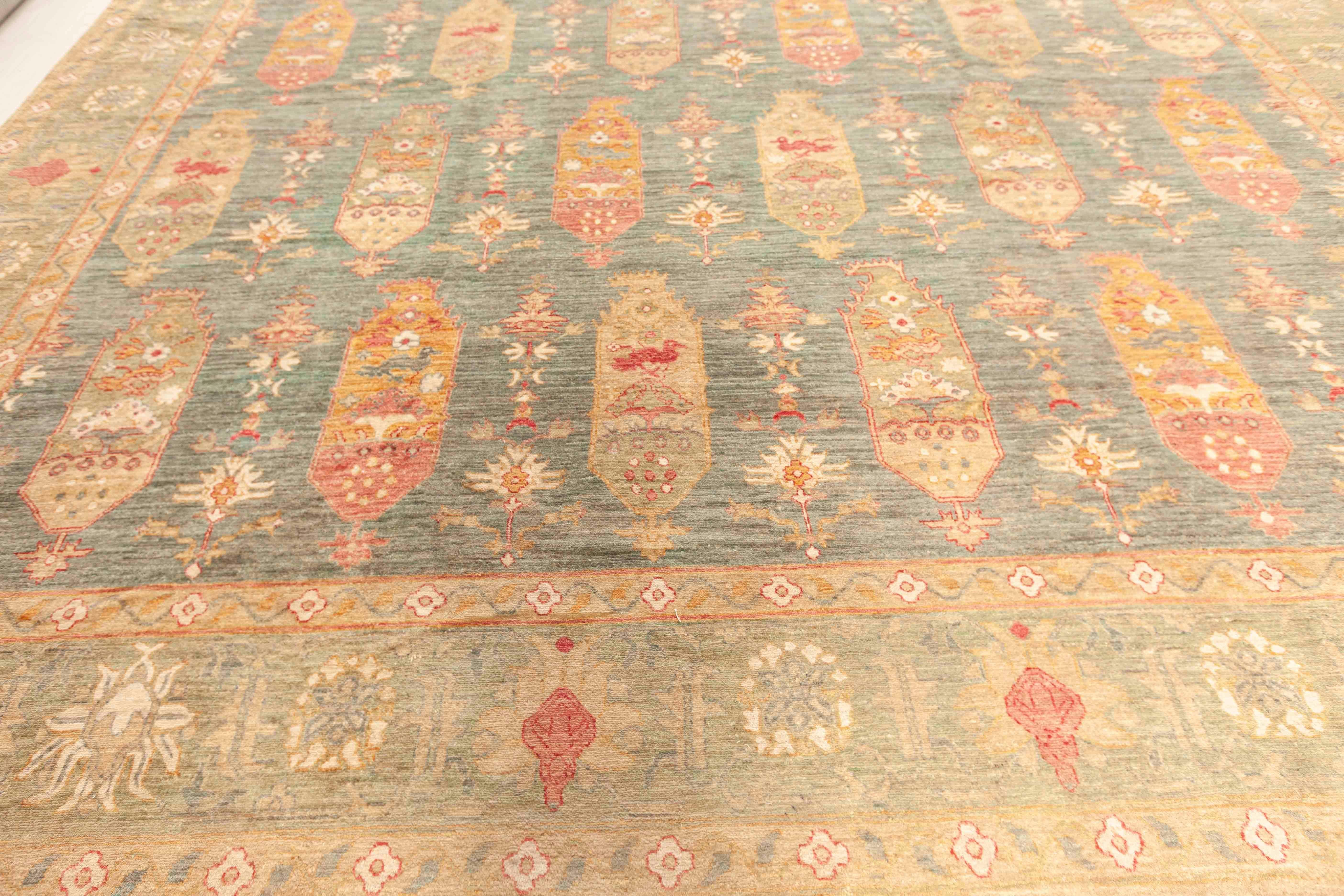 Traditional Oushak Design Rug by Doris Leslie Blau In New Condition For Sale In New York, NY