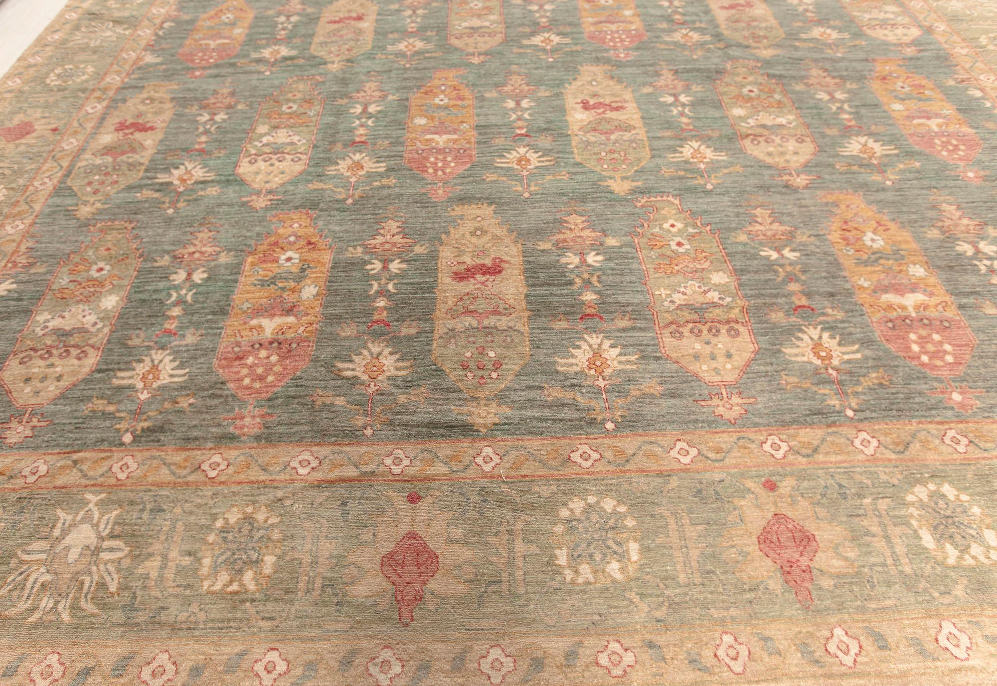 Traditioneller Oushak-Design-Teppich von Doris Leslie Blau im Zustand „Neu“ im Angebot in New York, NY