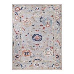 Traditional Oushak Hand Knotted Wool Beige Area Rug 9
0" x 12
0" Traditional Oushak Hand Knotted Wool Beige Area Rug 9
0" x 12
0"