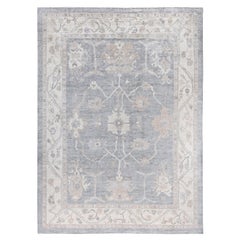 Traditional Oushak Hand Knotted Wool Gray Area Rug 9
0" x 12
3" Traditional Oushak Hand Knotted Wool Gray Area Rug 9
0" x 12
3"