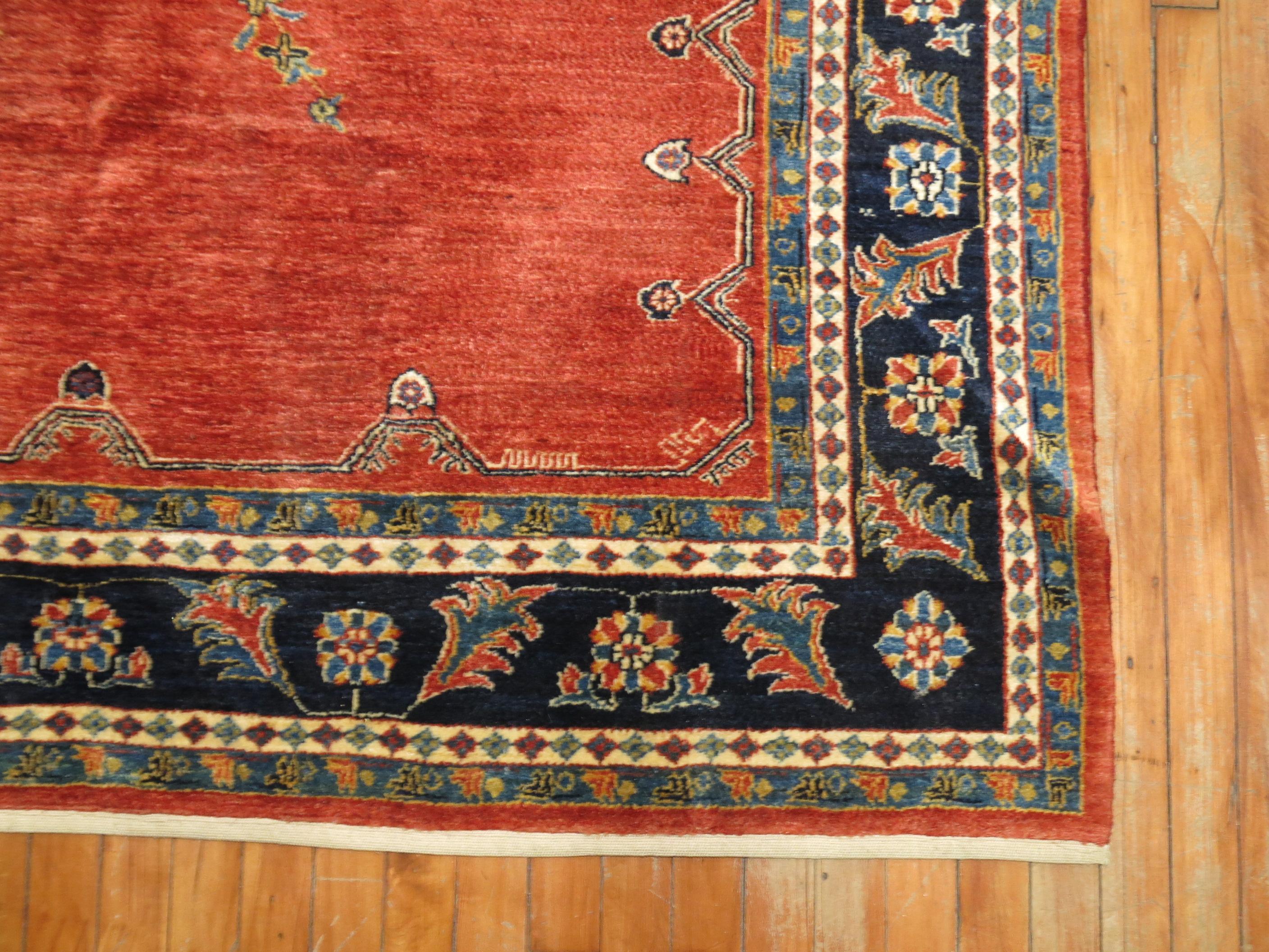 Sarouk Farahan Traditional Persian Bidjar Rug For Sale