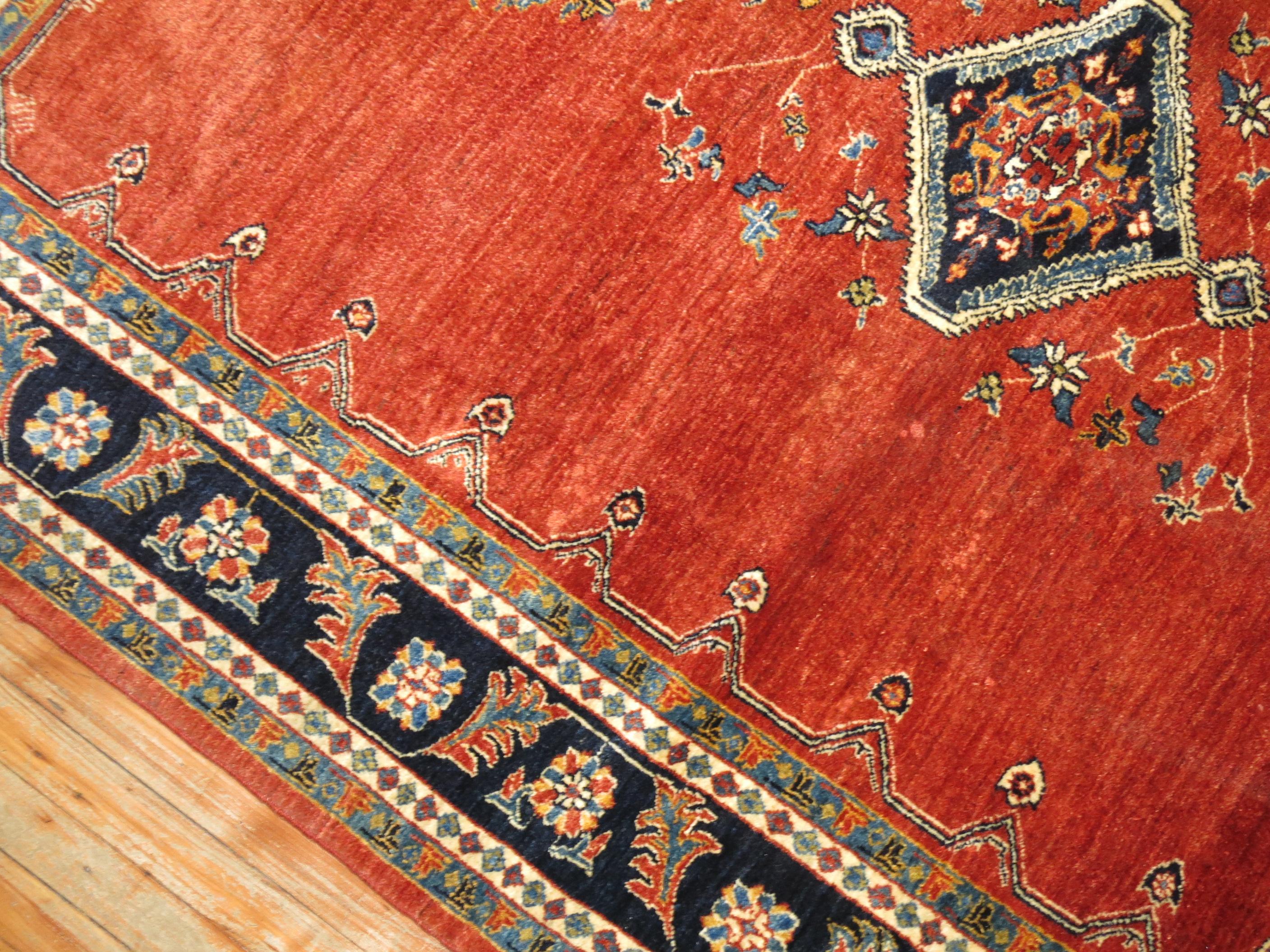 Traditional Persian Bidjar Rug In Excellent Condition For Sale In New York, NY