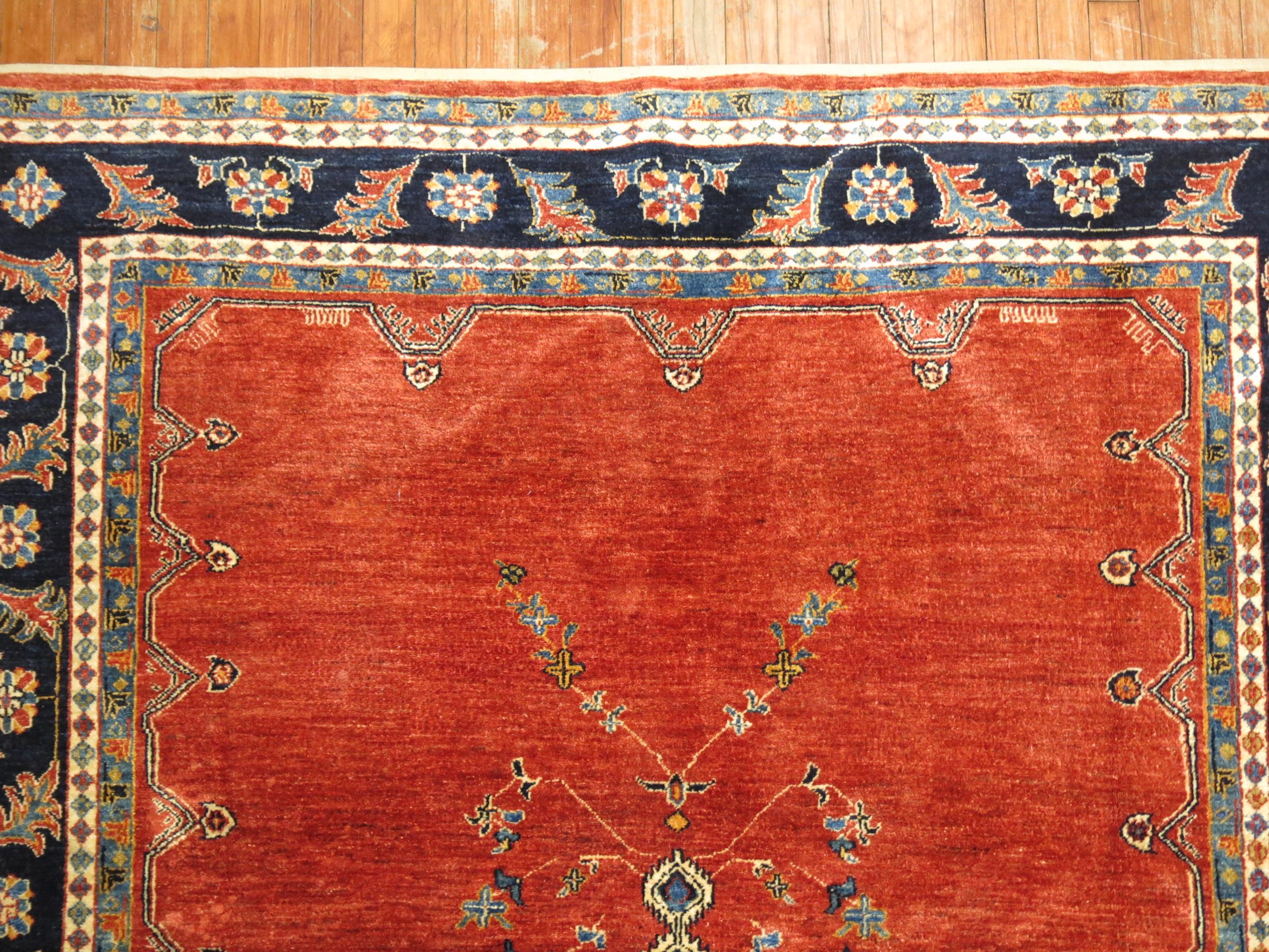Contemporary Traditional Persian Bidjar Rug For Sale