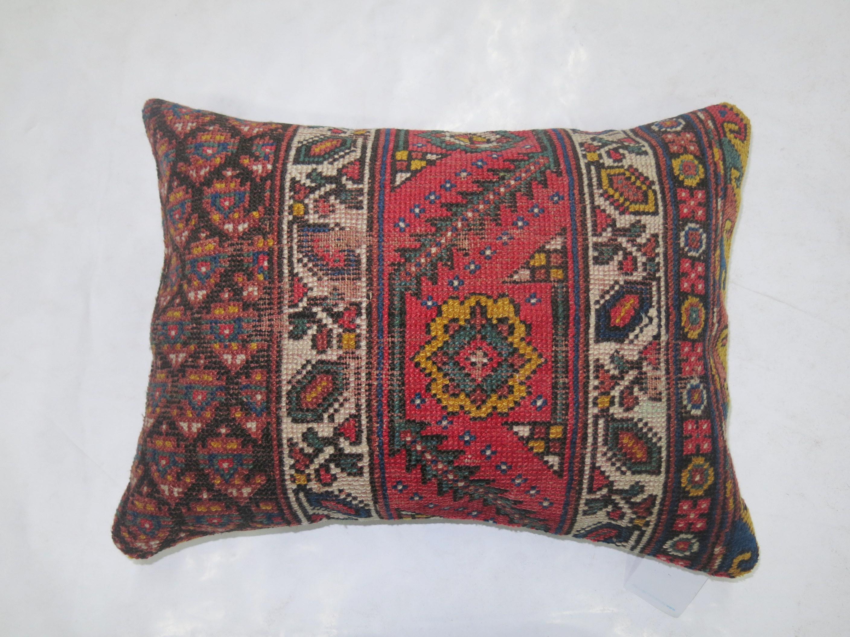 Traditional Persian Rug Pillow In Good Condition In New York, NY