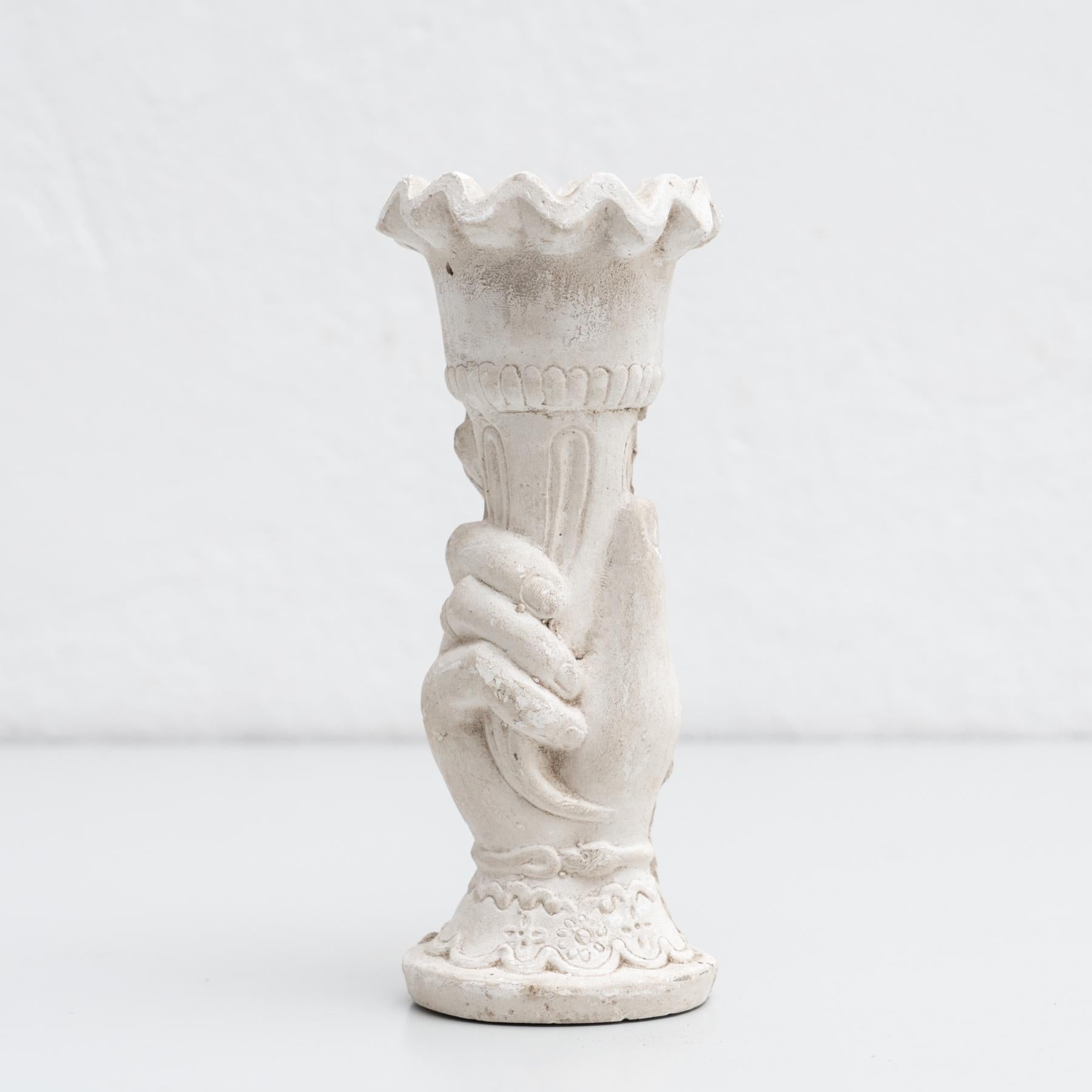 Traditional Plaster Figure, circa 1950 1