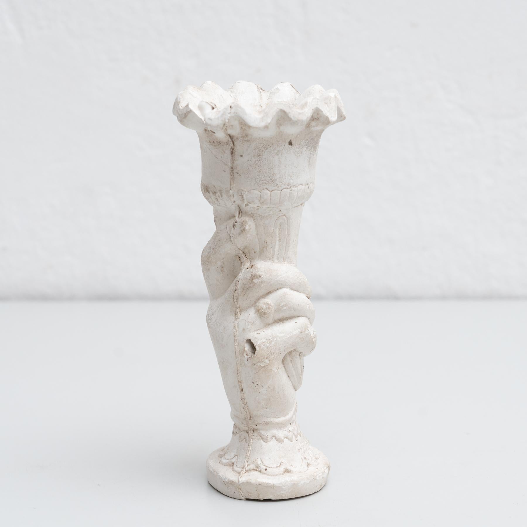 Traditional Plaster Figure, circa 1950 2