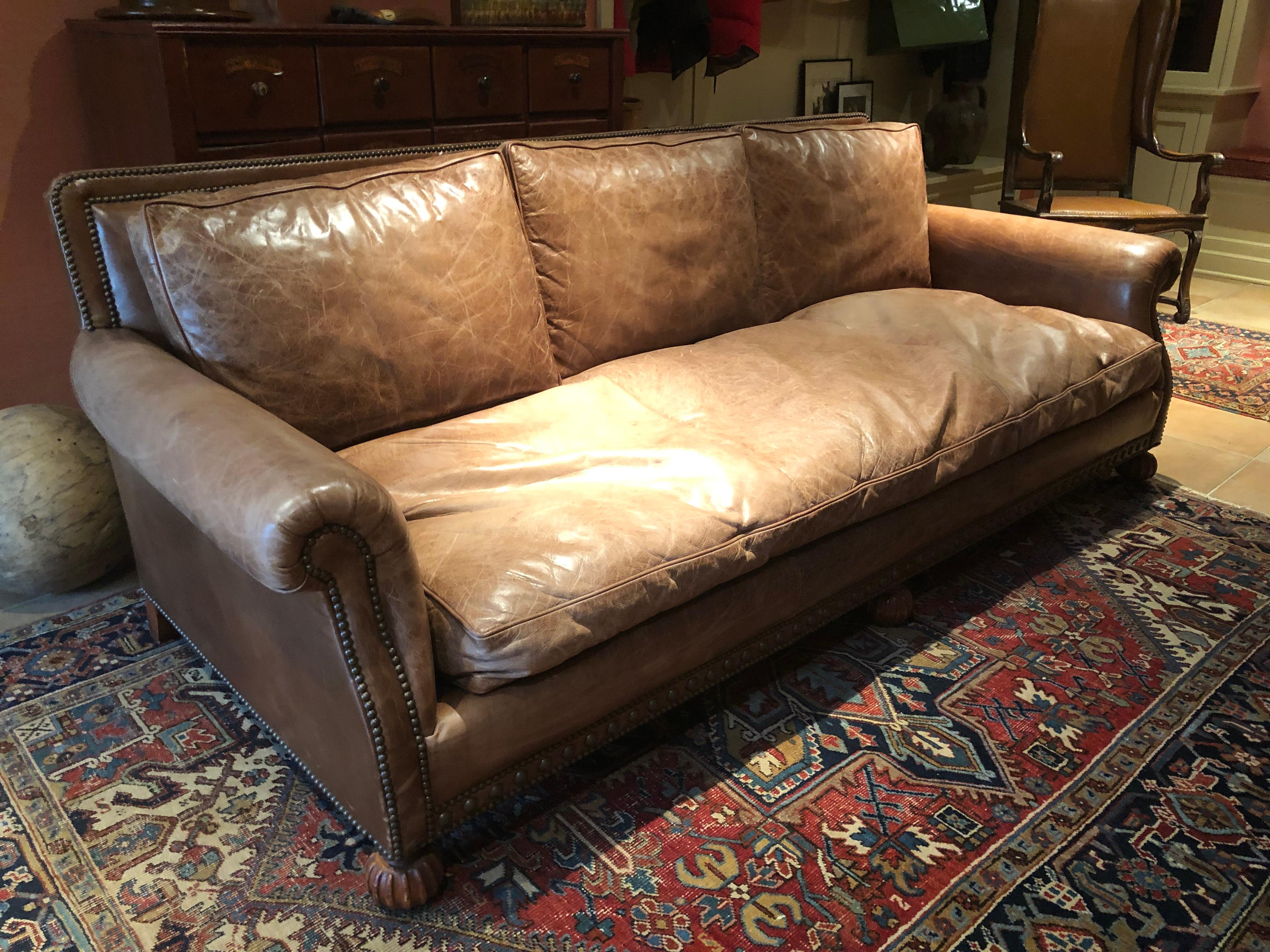 Ralph Lauren Leather Sofa 2 For, Ralph Lauren Leather Couch