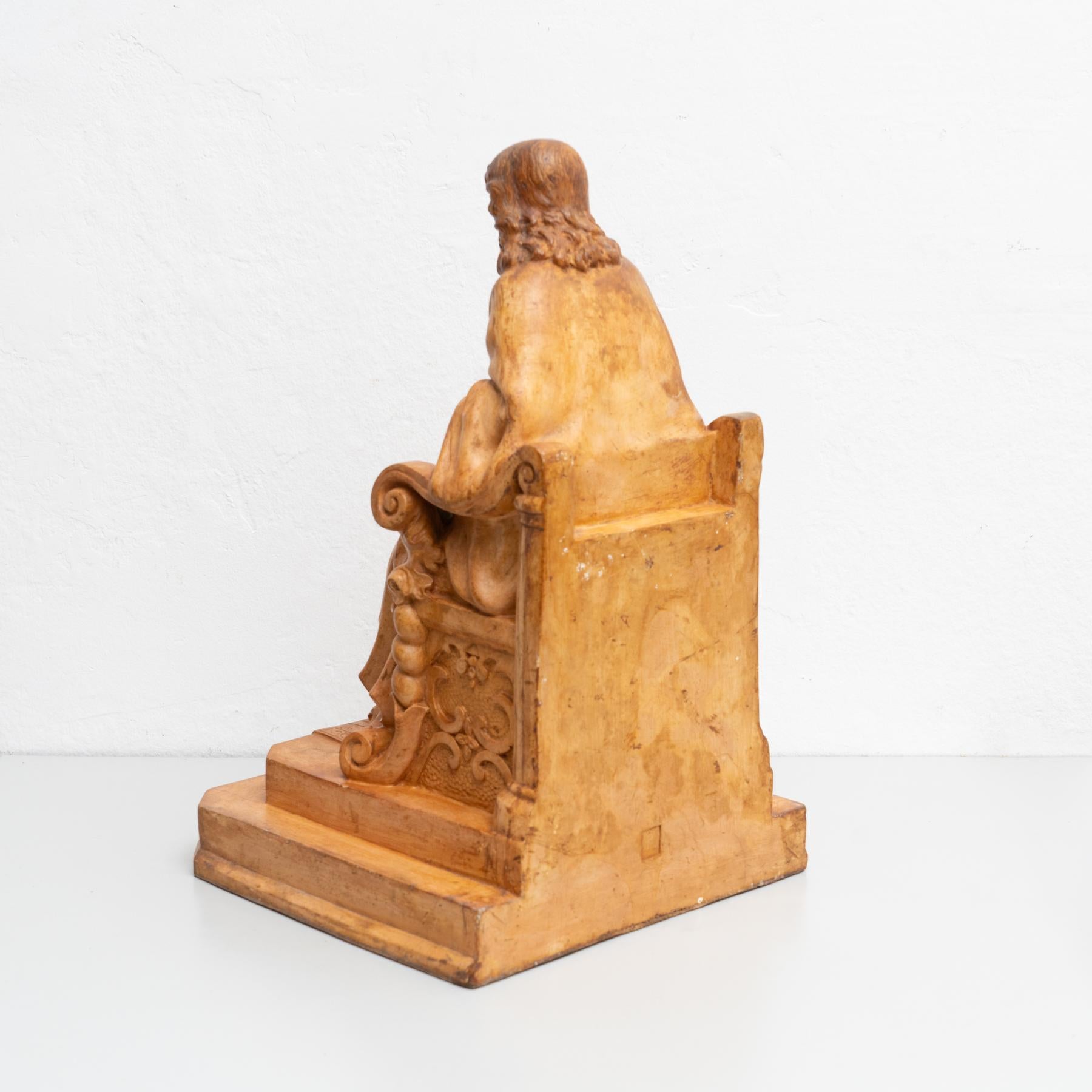 Sculpture traditionnelle religieuse de Jésus-Christ en vente 3