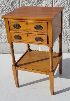 Traditional Revival 2 Drawer Night Stand