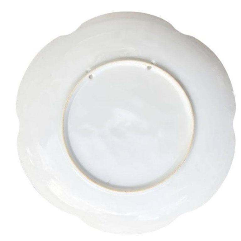 American Traditional Round Ceramic Decorative Horse Plate For Sale