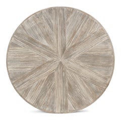 Traditional Round Greyed Dining Table