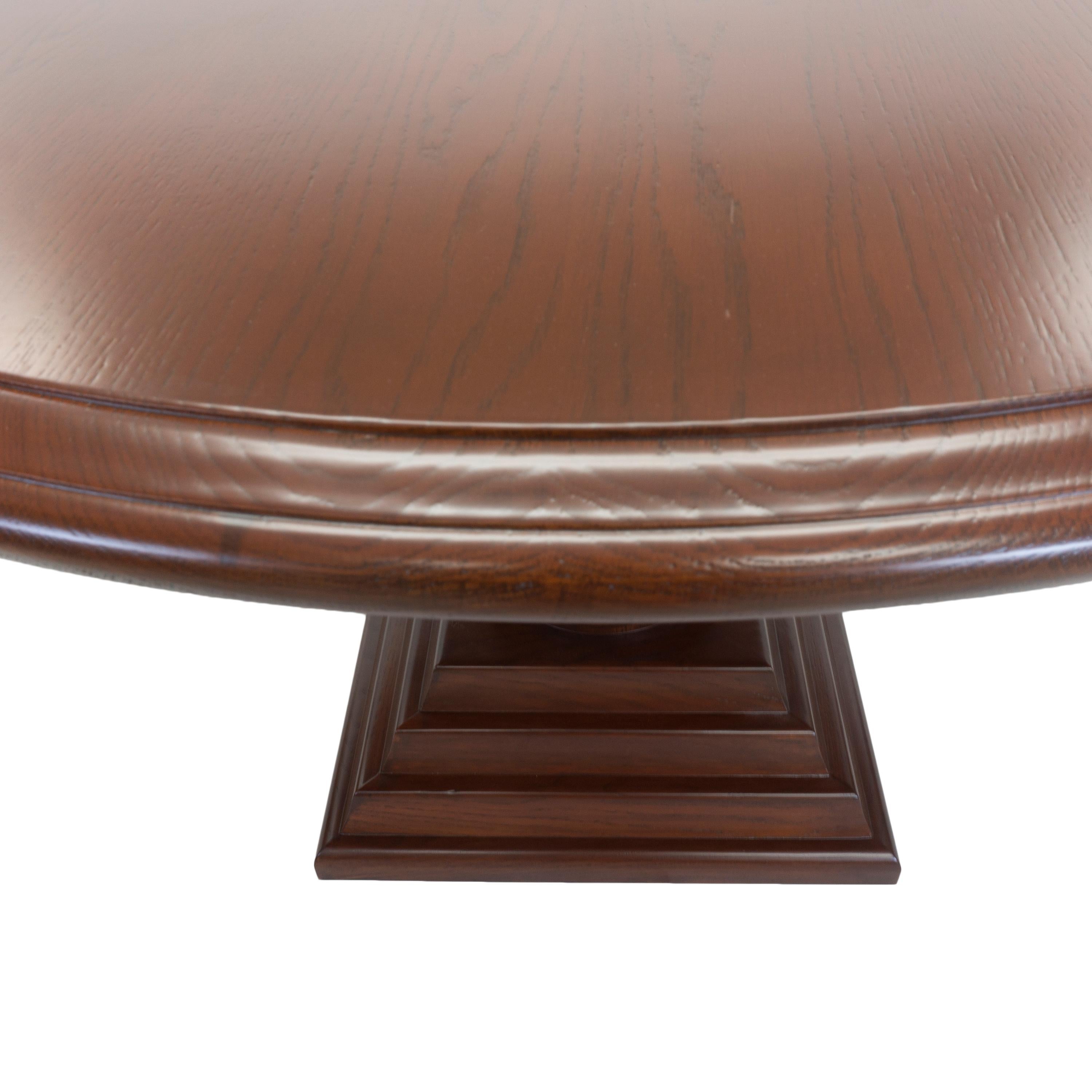 traditional pedestal dining table