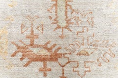 Traditional Rug Antique-Inspired Sunburst Medallion Beige "Dawnlight"