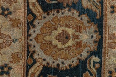 Traditional Rug Floral-Inspired Tabriz Floral Warm Tan by Doris Leslie Blau