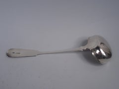 Traditional Russian Silver Ladle Made in Year of Radical Change, 1861