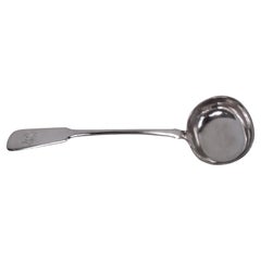 Traditional Russian Silver Ladle Made in Year of Radical Change, 1861