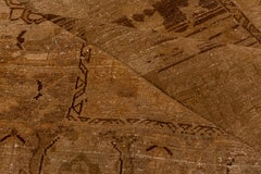 Traditional Senne Rug with Large Central Medallion