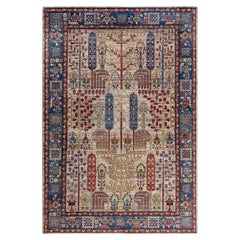 Traditional Serapi Hand Knotted Wool Brown Area Rug 6
 2" x 8
 11"