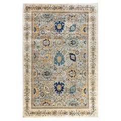 Traditional Serapi Hand Knotted Wool Gray Area Rug 5' 9" x 8' 7"