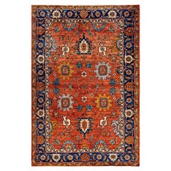 Traditional Serapi Hand Knotted Wool Red Area Rug 5
3" x 7
10" Traditional Serapi Hand Knotted Wool Red Area Rug 5
3" x 7
10"