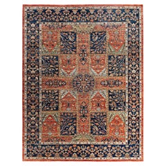 Traditional Serapi Hand Knotted Wool Red Area Rug 9
 0" x 11
 8"