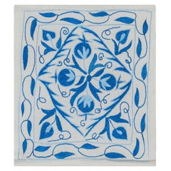 Traditional Silk Embroidery Central Asian Suzani Fabric Cushion Cover