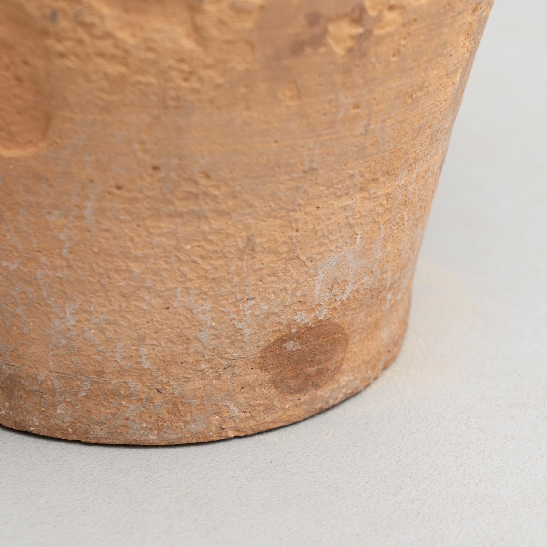Vaso rustico tradizionale spagnolo in ceramica, 1960 circa in vendita 6