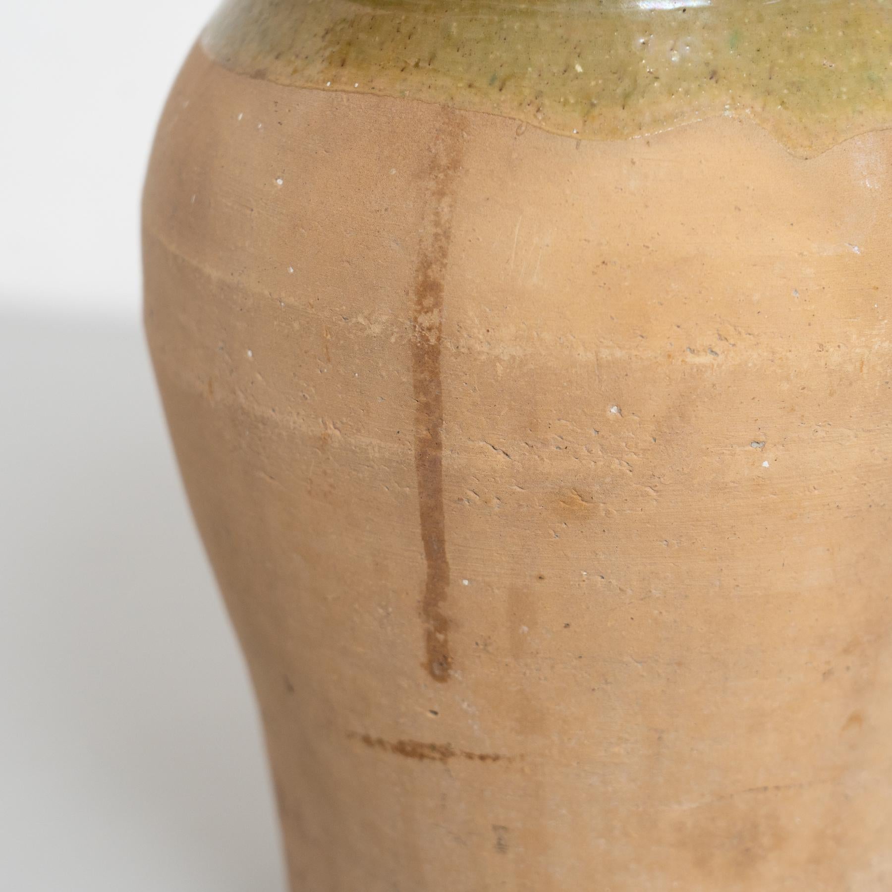 Rustikale spanische Keramikvase, um 1960 im Angebot 3