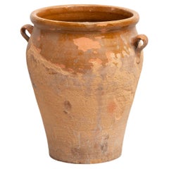 Vintage Traditional Spanish Ceramic Rustic Vase, circa 1960