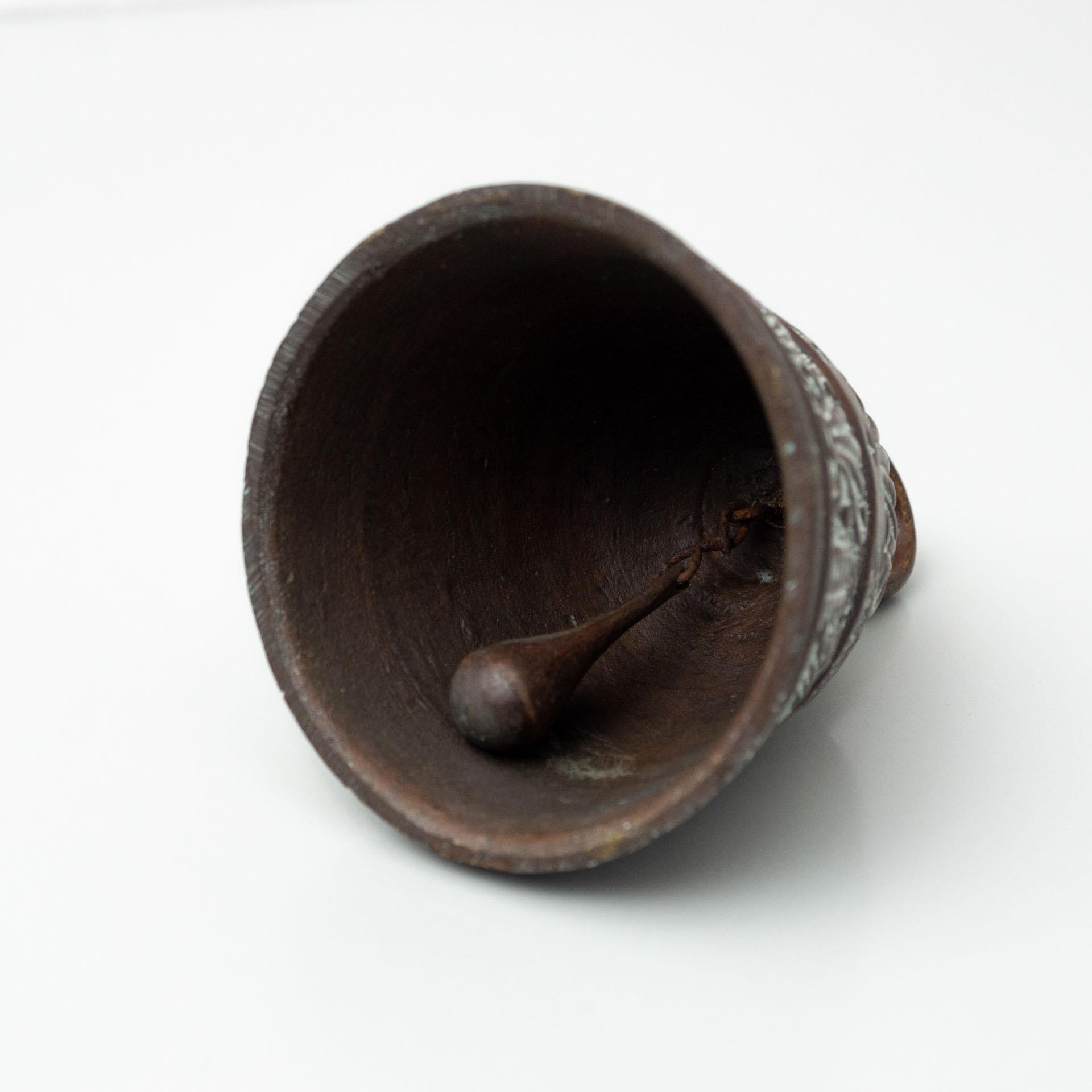 Traditional Spanish Rustic Bronze Bell, circa 1880 9