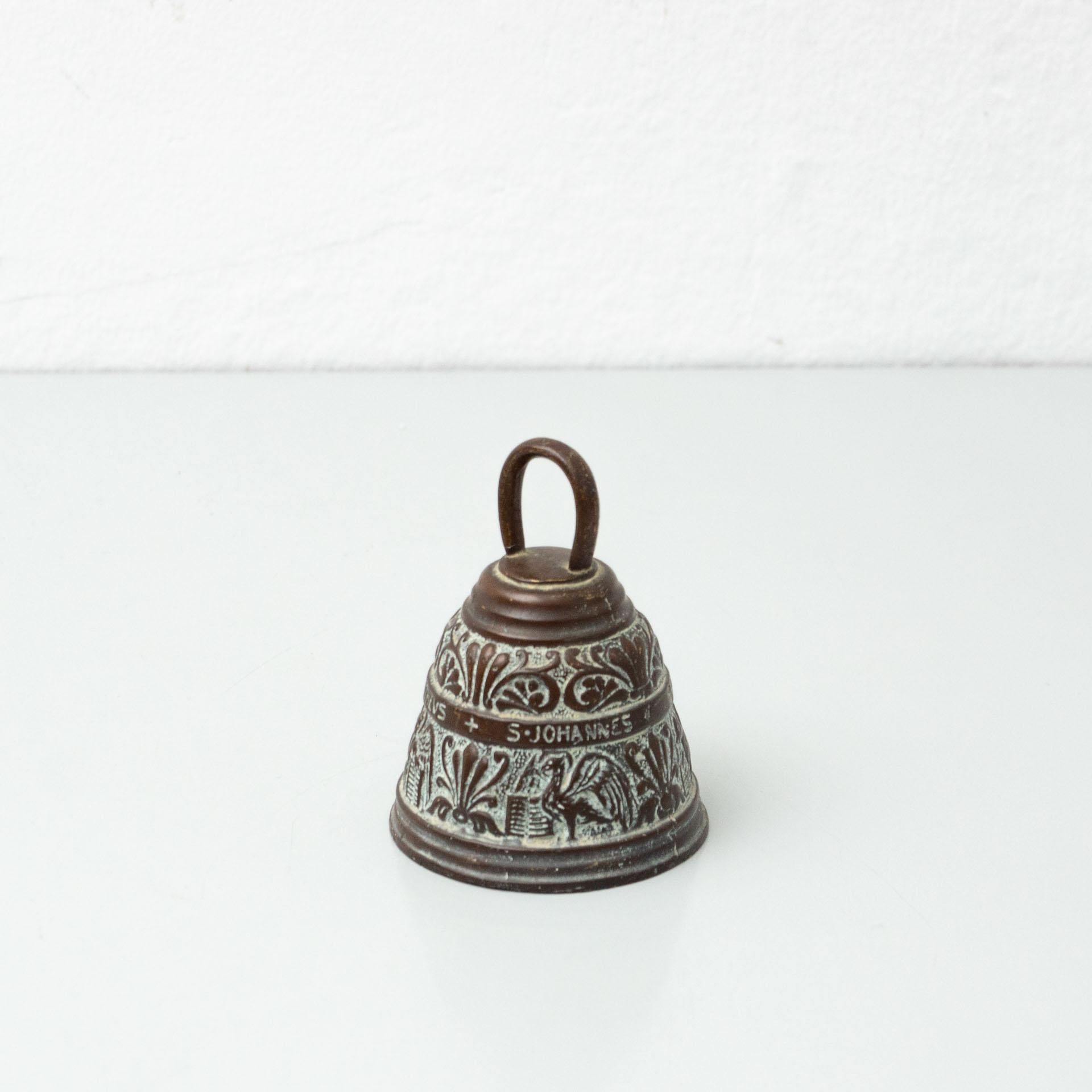 Traditional Spanish Rustic Bronze Bell, circa 1880 1