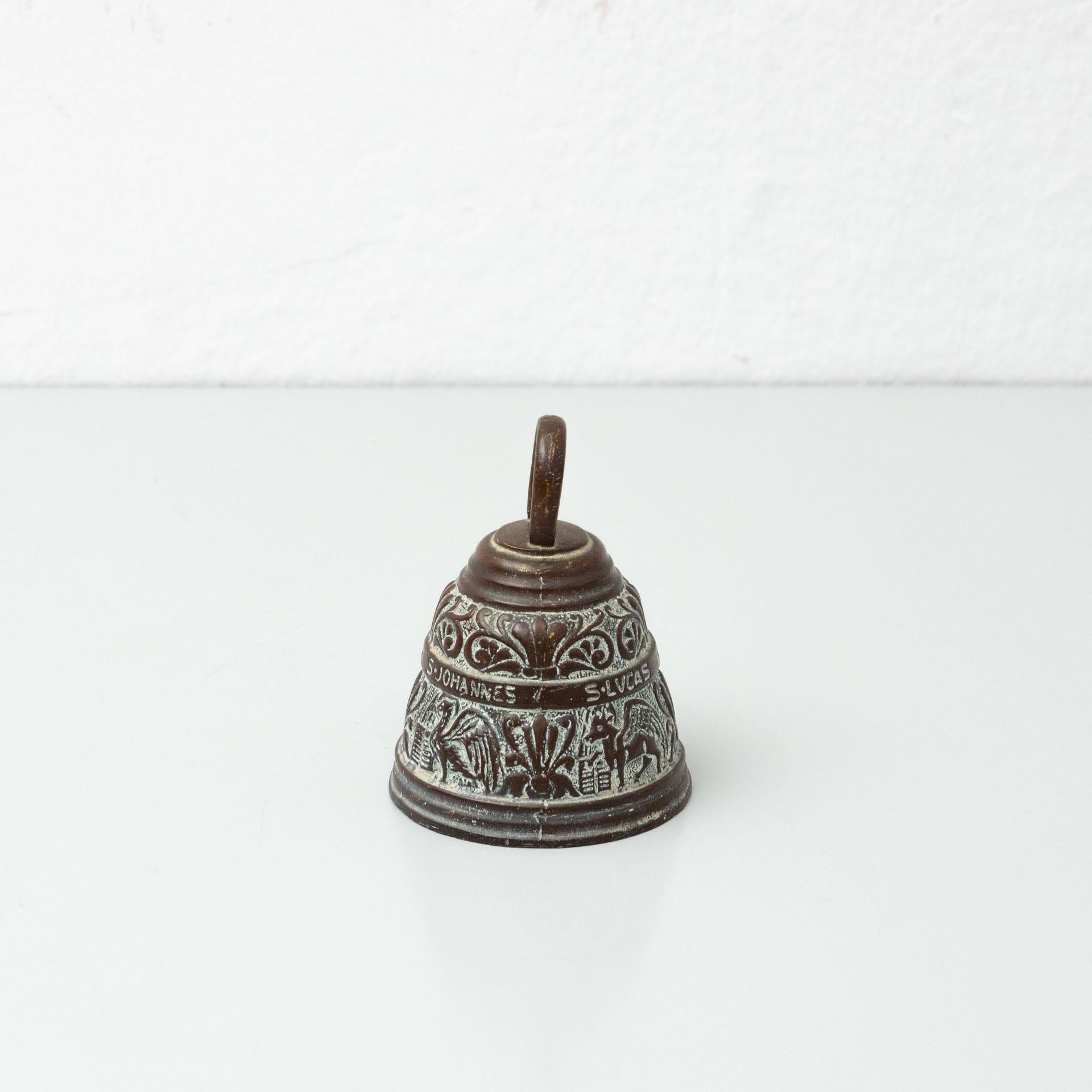 Traditional Spanish Rustic Bronze Bell, circa 1880 2