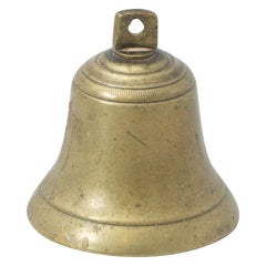 Cloche rustique espagnole traditionnelle en bronze, vers 1880