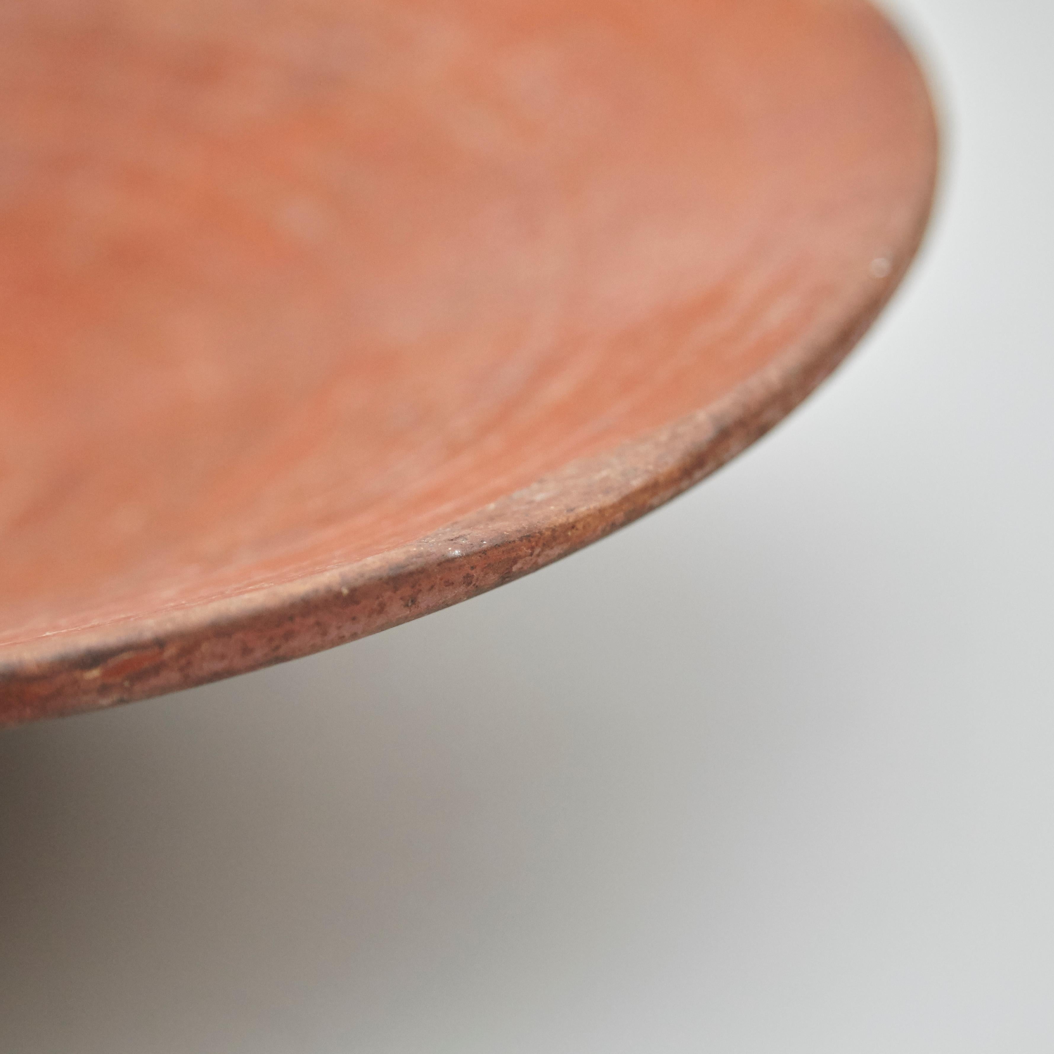 Mid-20th Century Traditional Spanish Rustic Ceramic Plate