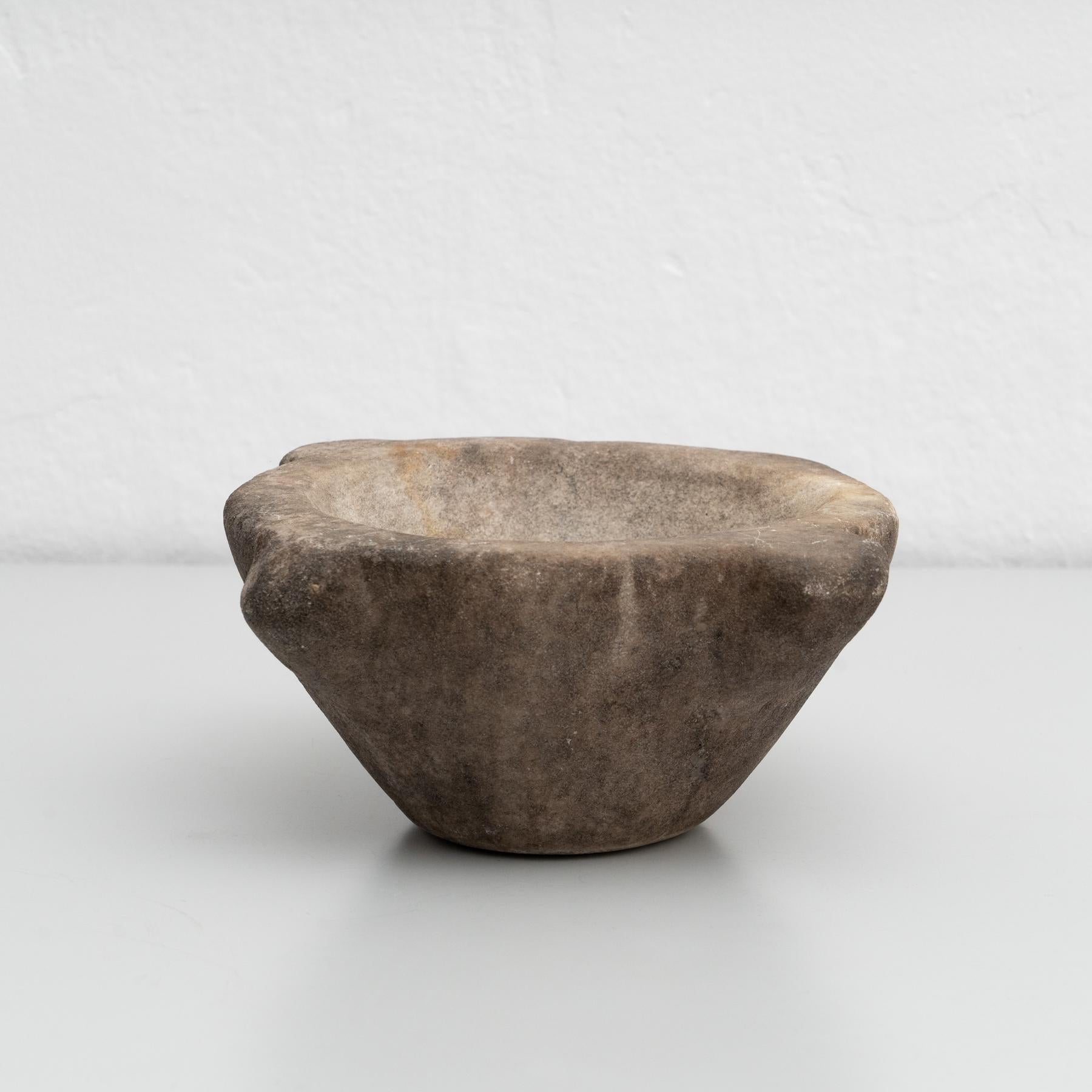 Mid-Century Modern Mortier de pierre espagnol traditionnel, vers 1930 en vente