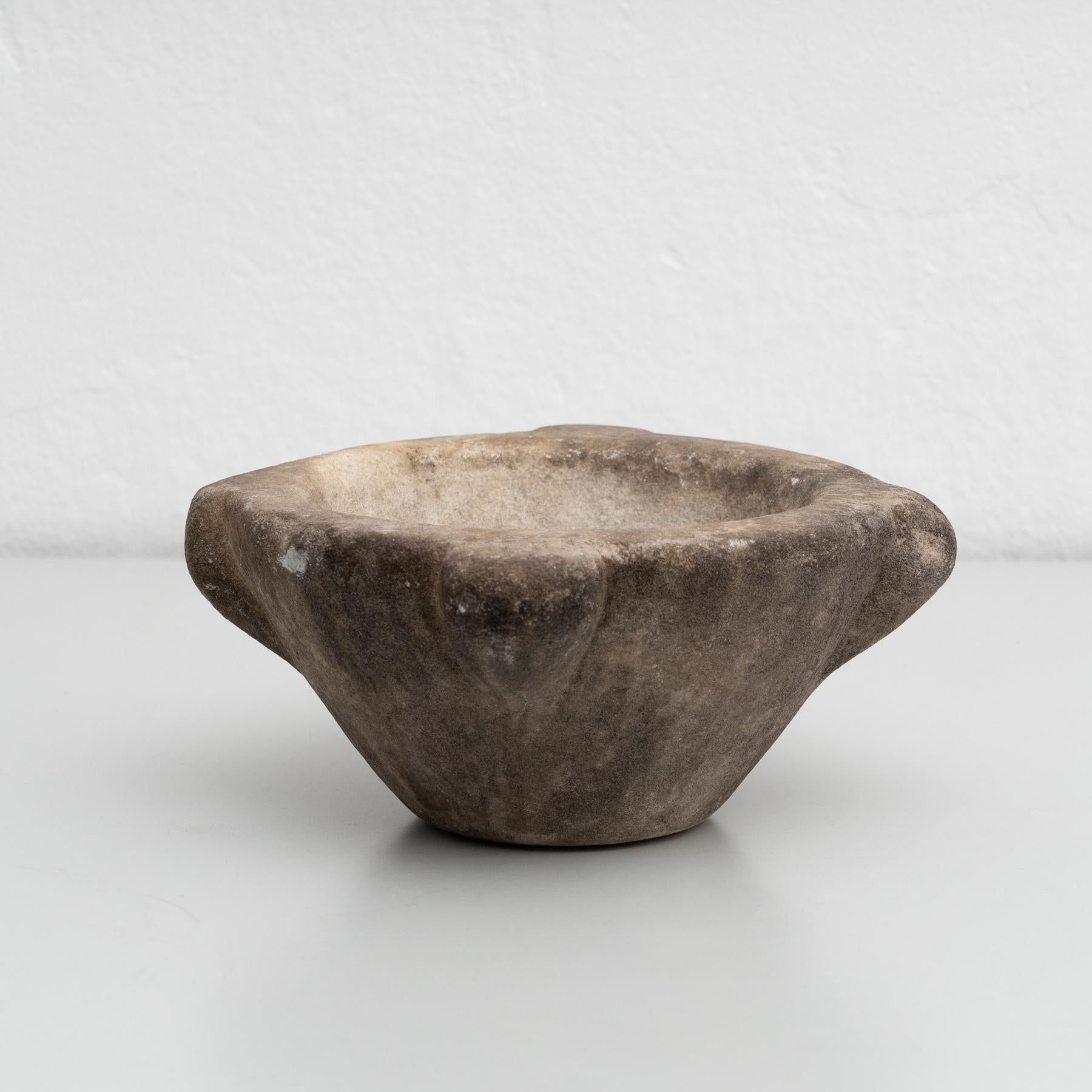 Métal Mortier de pierre espagnol traditionnel, vers 1930 en vente