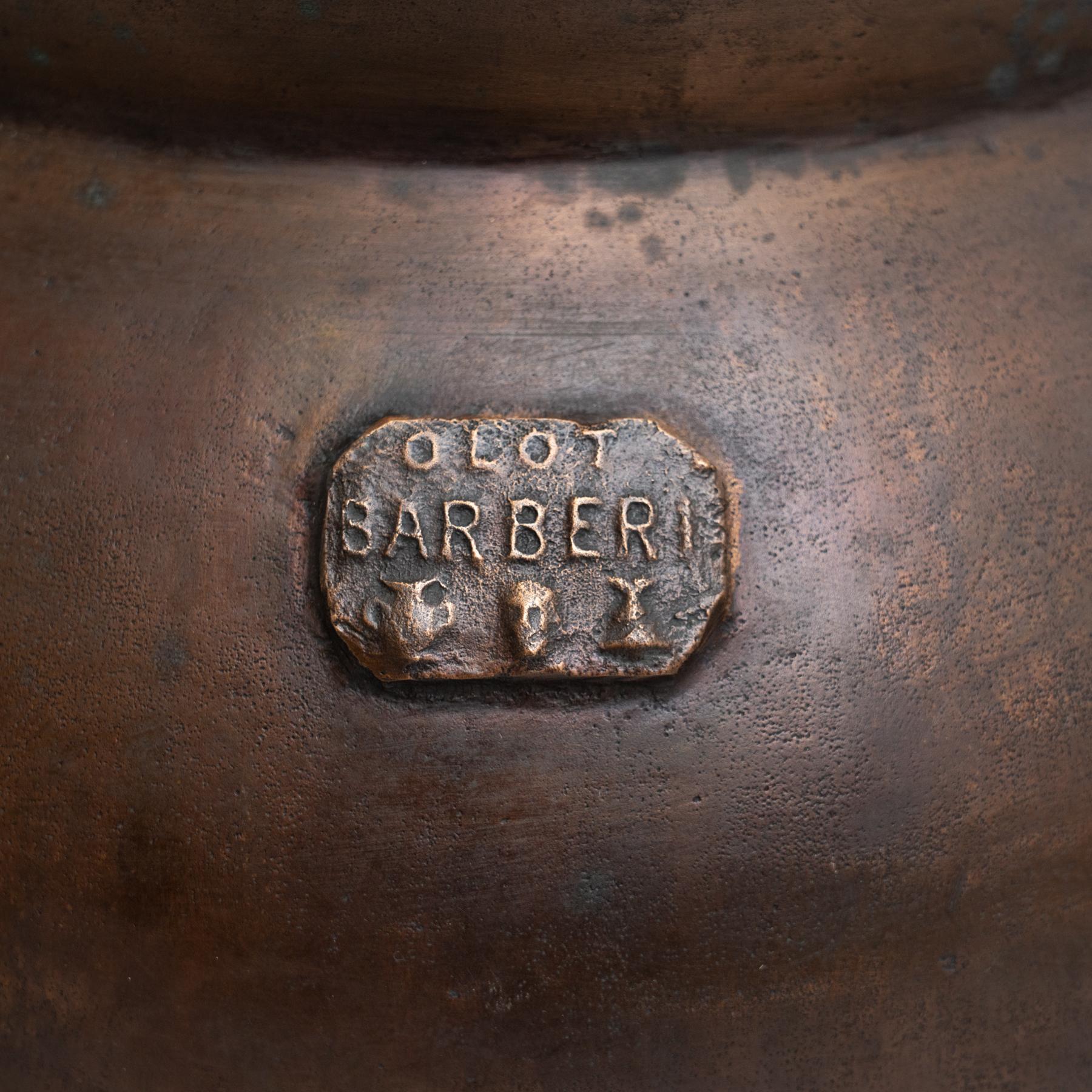 Espagnol Pot traditionnel espagnol vintage en bronze, vers 1950 en vente